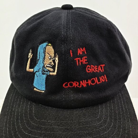 Beavis Butthead MTV Vintage Snapback Hat I Am Great Cornholio! Embroidered - Picture 10 of 12
